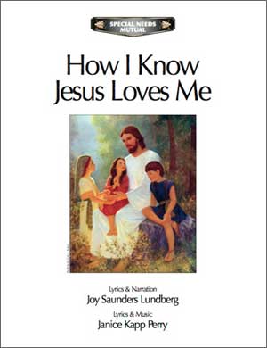 cover of program showing title and Jesus talking to children